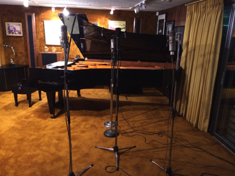 Recording Oscar with Love Recording Oscar with Love